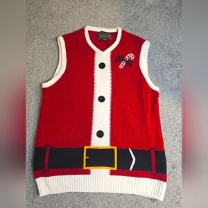 The Ugly Sweater Co Christmas Sweater Vest Size Medium